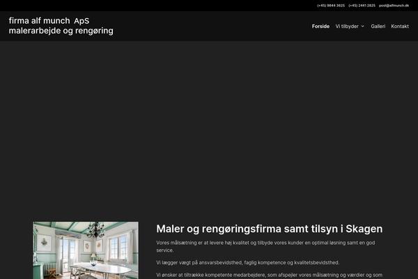 GeneratePress theme site design template sample