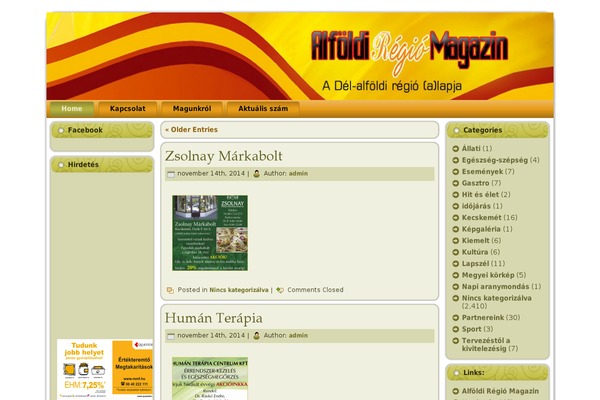 alfoldiregiomagazin.hu site used Arm2019