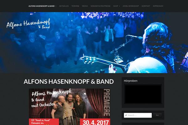 alfons-hasenknopf.de site used Music