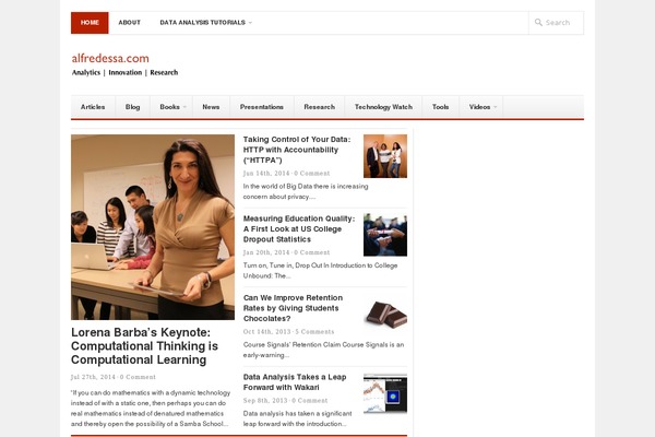 alfredessa.com site used Newswire2