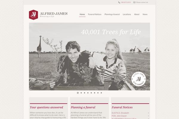 alfredjames.com.au site used Alfredjames