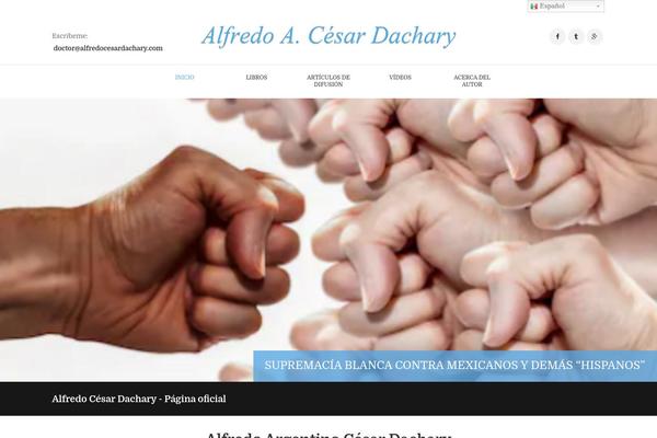 alfredocesardachary.com site used Writer-ancora
