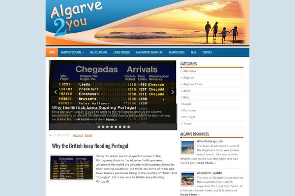 algarve theme websites examples