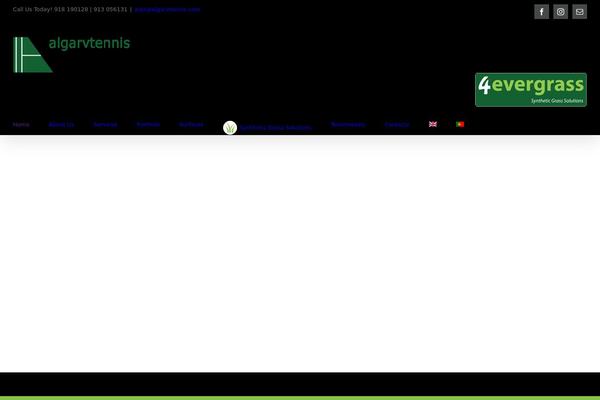 algarvtennis.com site used Avada