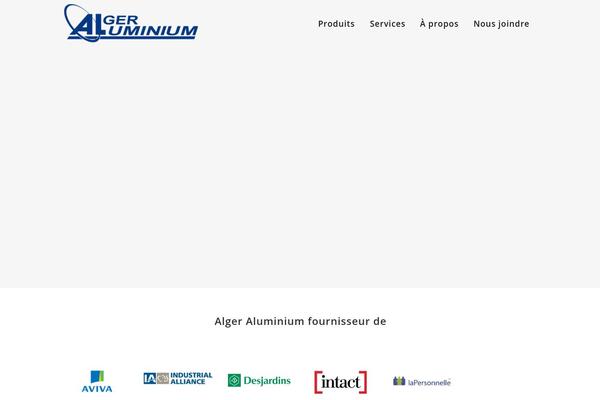 algeraluminium.com site used Alger