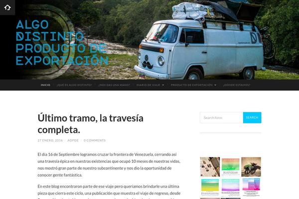 Hemingway theme site design template sample