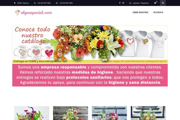 algoespecial.com site used Ecommerce-gem-child