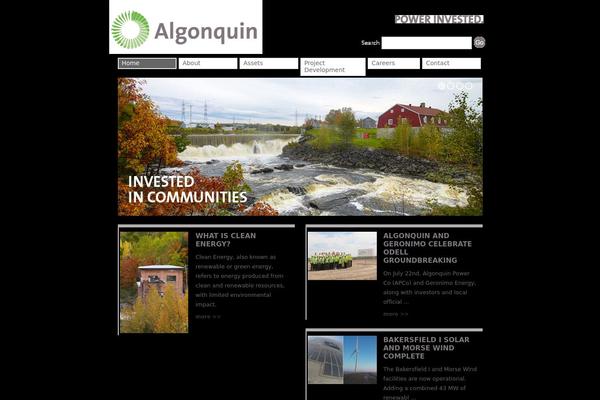 algonquinpowercompany.com site used Apco