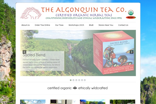 algonquintea.ca site used Roseta-plus