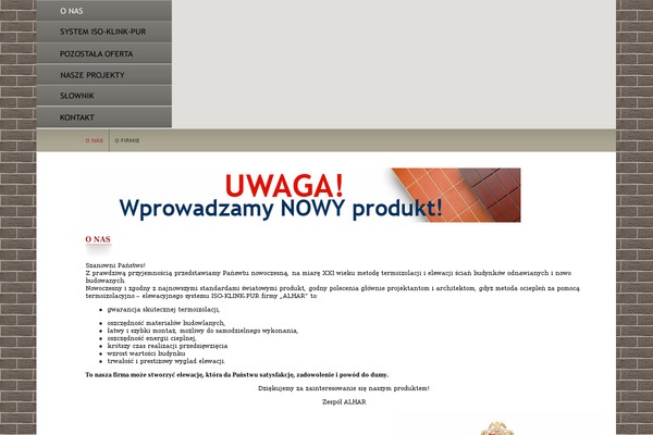 alhar.pl site used Happytheme