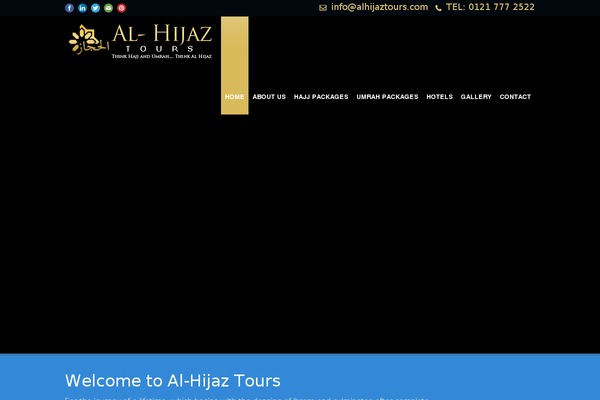 alhijaztours.com site used Tour Package