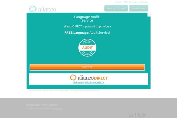 alianco.ca site used Alianco