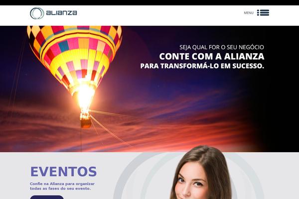 alianzaeventos.com.br site used Alianza