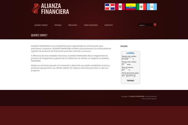 alianzafinanciera.com site used Mondeo