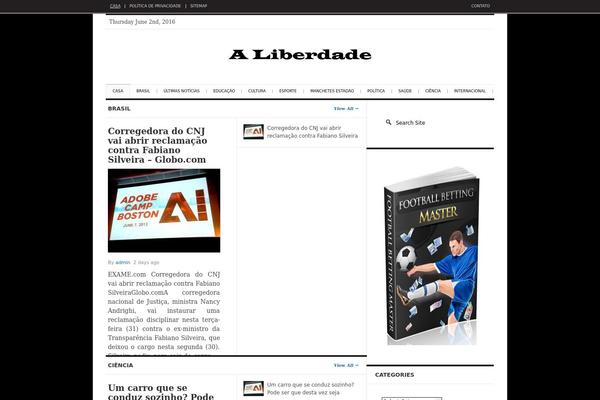 aliberdade.com site used Daily Press