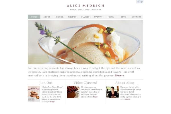 alicemedrich.com site used Alicemedrich
