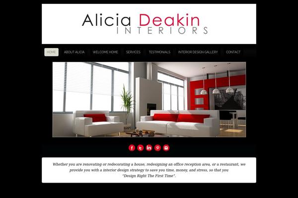 BUILDER theme site design template sample
