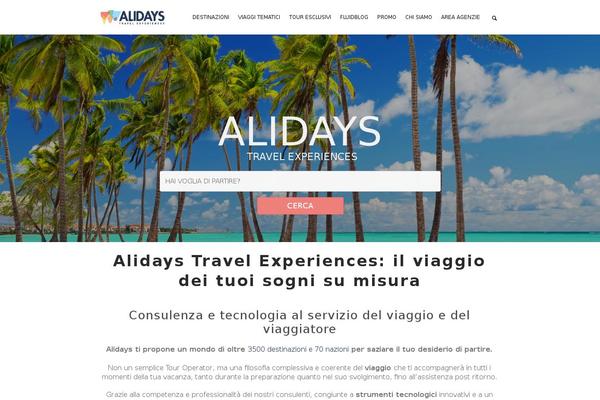 travel-time theme websites examples