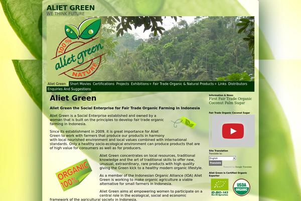 alietgreen.com site used Atahualpa