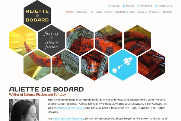 aliettedebodard.com site used Aliette