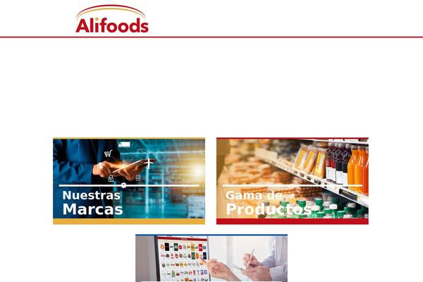 alifoods.com site used Alifoods