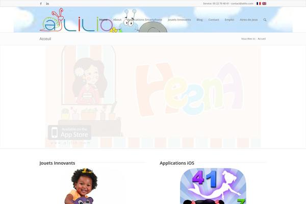 Site using Arscode-social-slider plugin