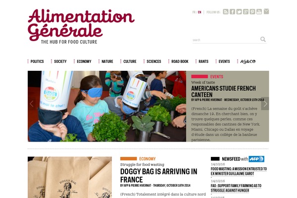 alimentation-generale.fr site used Almentationgenerale