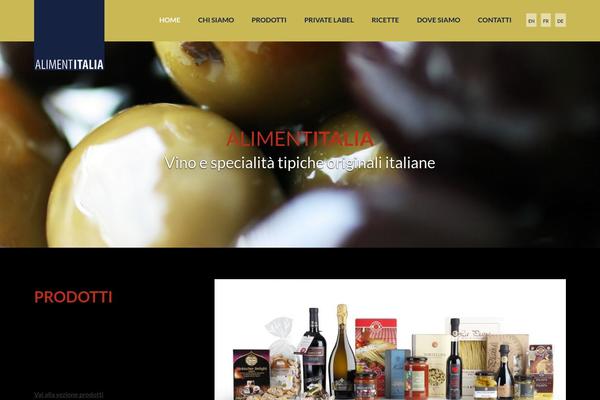 alimentitalia.com site used Alimentitalia