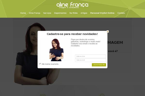 alinefranca.com.br site used Alinefranca