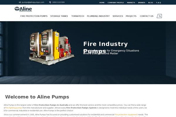 alinepumps.com site used Bulldozer