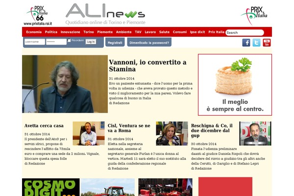 alinews.it site used Alimag