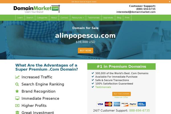 alinpopescu.com site used Myth