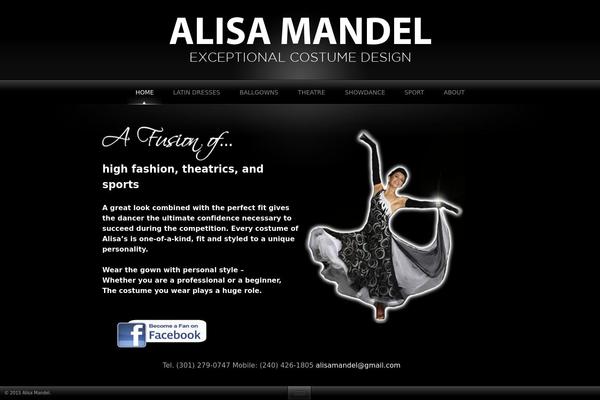 alisamandel.com site used Wpchemeleon