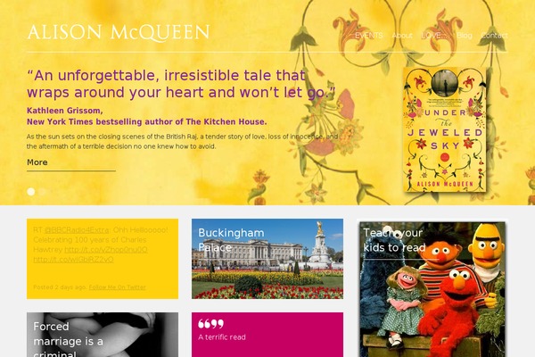 alisonmcqueen.com site used Alison-mcqueen