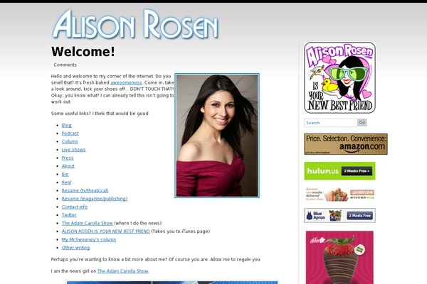 alisonrosen.com site used Alisonrosen