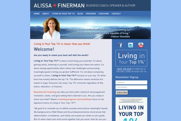 Default theme site design template sample