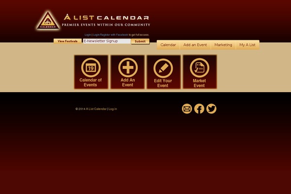 alistcalendar.com site used Dark_earth