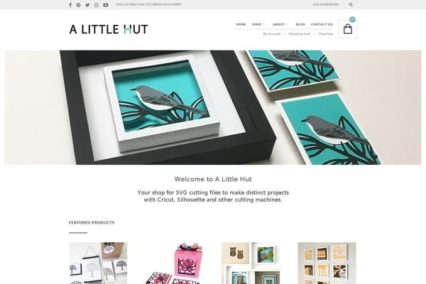 The Retailer theme site design template sample