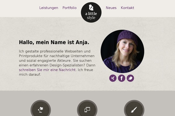 alittlestyle.de site used Alittlestyle-home