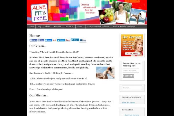 Magazine Basic theme site design template sample