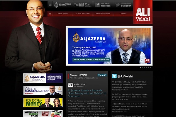 alivelshi.com site used Alivelshi