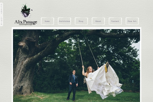 Prophoto4 theme site design template sample