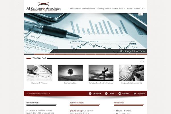 alkabban.com site used Law-practice