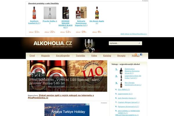 alkoholia.cz site used Story-magazine