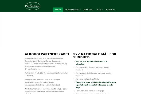 alkoholpartnerskabet.dk site used Alkoholpartnerskabet2