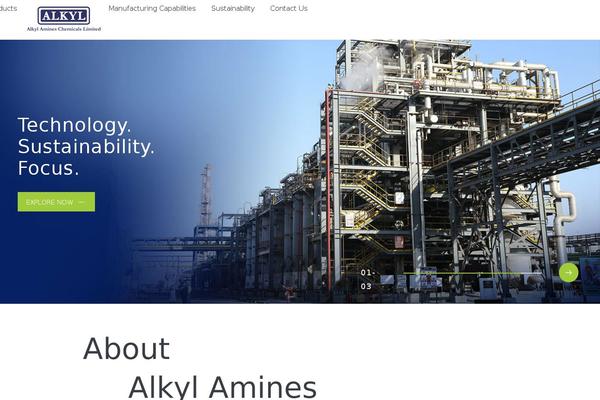 alkylamines.com site used Alkylamines