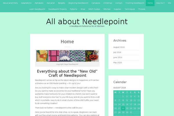 all-about-needlepoint.com site used Sean Lite