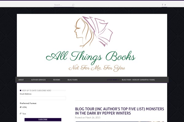 all-things-books.com site used Cute Frames