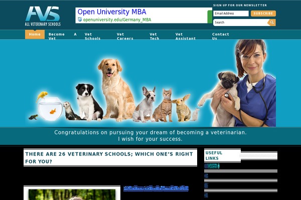 veterinary theme websites examples