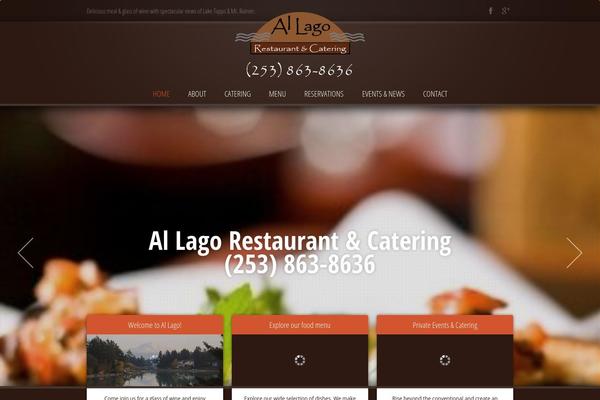 Linguini theme site design template sample